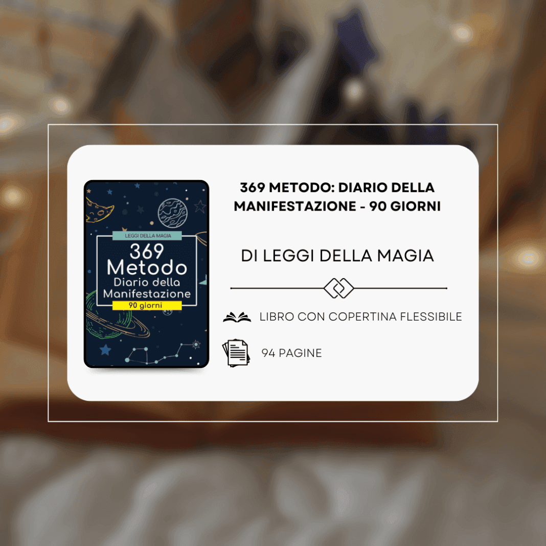 Recensione del Libro 369 Metodo: Diario della Manifestazione - 90 giorni, di Leggi della Magia