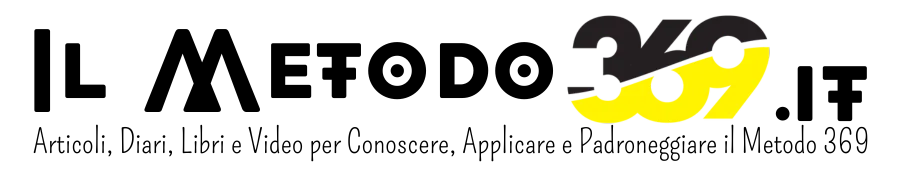 Articoli, Diari, Libri e Video per Conoscere, Applicare e Padroneggiare il Metodo 369