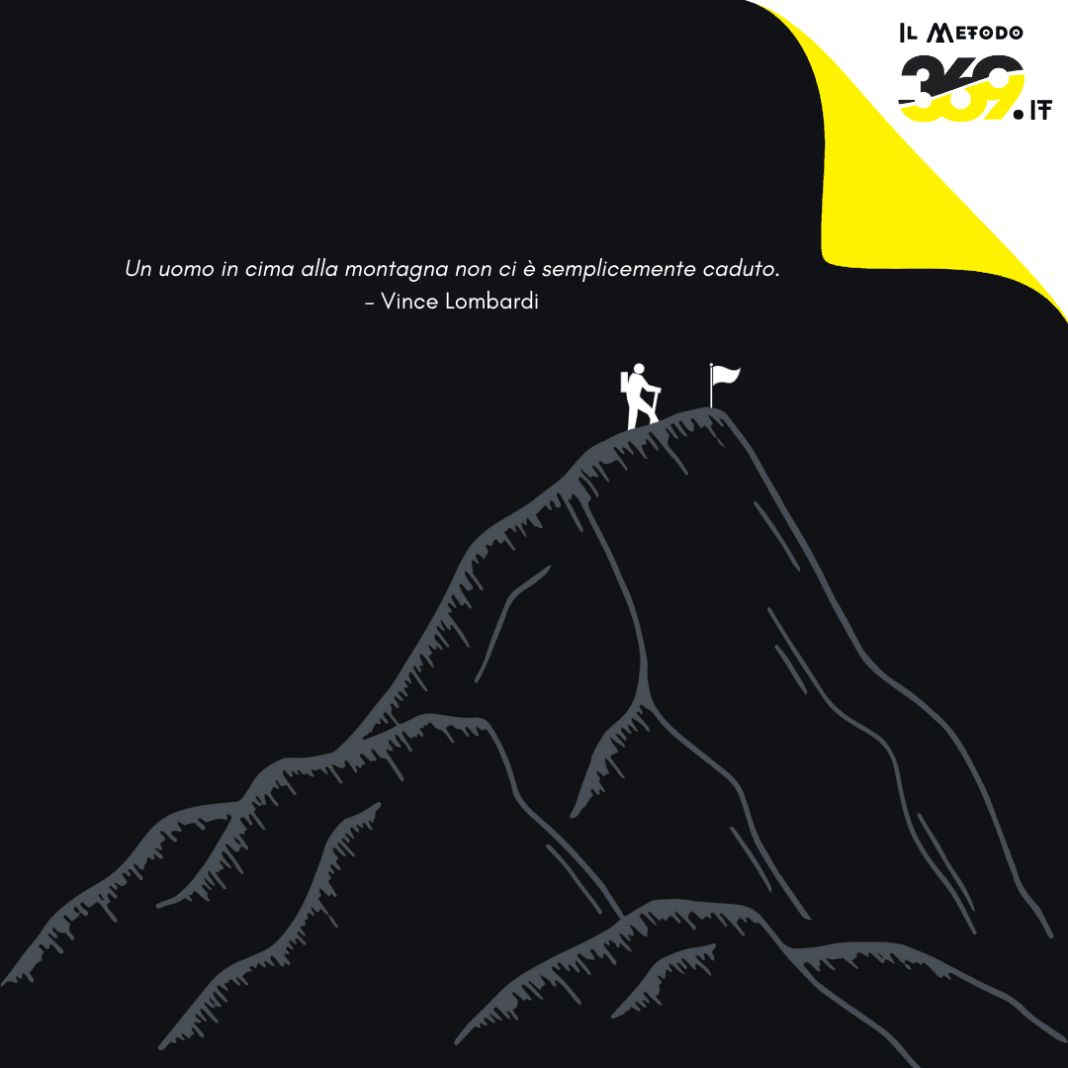 Un Uomo in Cima alla Montagna non ci è semplicemente caduto