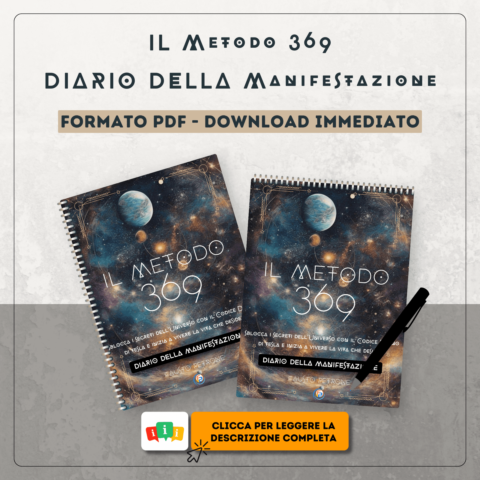 Immagine che mostra Il Metodo 369 • Diario della Manifestazione